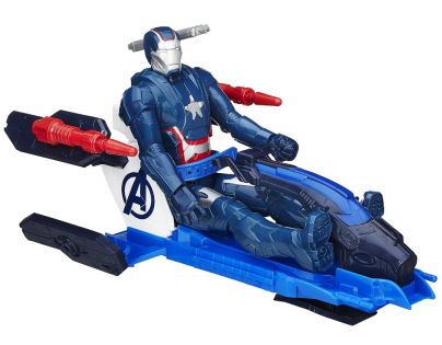 Hasbro Avengers Akční figurka s novým vozem 30cm - Iron Patriot