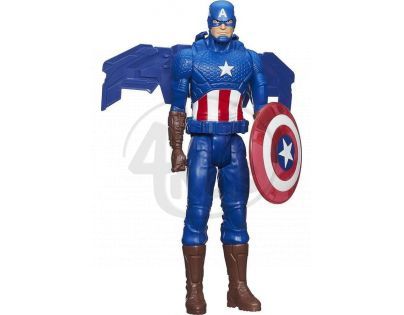 Hasbro Avengers Akční figurka se svítícími doplňky - Kapitán Amerika