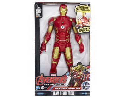 Hasbro Avengers Elektronická figurka 30 cm - Iron Man Mark 43