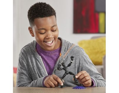 Hasbro Avengers Figúrka Bend and Flex Black Panther 15 cm