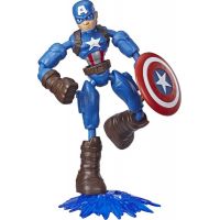 Hasbro Avengers figurka Bend and Flex 15 cm Captain America Hasbro Avengers figurka Bend and Flex 15 cm Captain America