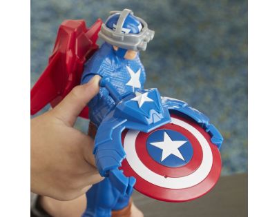 Hasbro Avengers figúrka Capitan America s Power FX príslušenstvom 30 cm