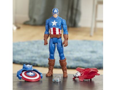 Hasbro Avengers figúrka Capitan America s Power FX príslušenstvom 30 cm