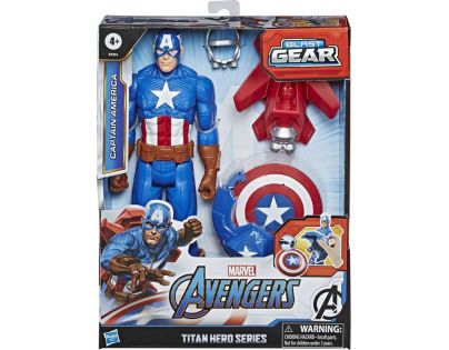 Hasbro Avengers figúrka Capitan America s Power FX príslušenstvom 30 cm