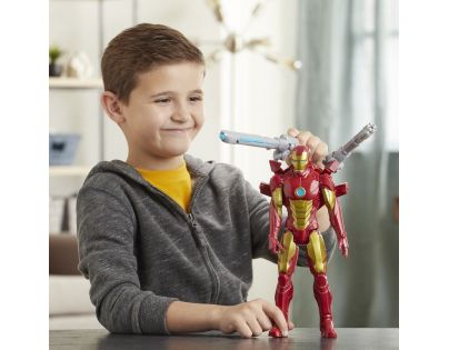 Hasbro Avengers figúrka Iron Man s Power FX príslušenstvom