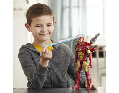 Hasbro Avengers figúrka Iron Man s Power FX príslušenstvom