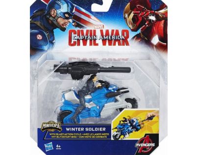 Hasbro Captain America s vozidlem Winter Soldier