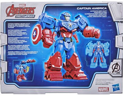 Hasbro Avengers Mech Strike figurka Deluxe Captain America