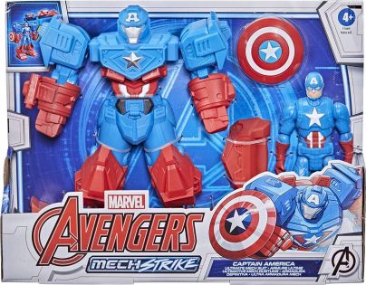 Hasbro Avengers Mech Strike figurka Deluxe Captain America
