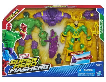 Hasbro Avengers Super Hero Mashers Hrdina a zloduch - Hulk vs. Loki