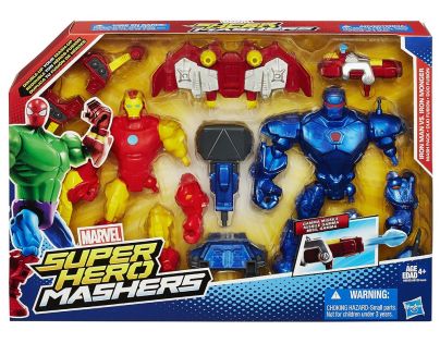 Hasbro Avengers Super Hero Mashers Hrdina a zloduch - Iron Man vs. Iron Monger