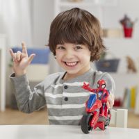 Hasbro Avengers Super Heroes figúrka a motorka Spider-Man 5