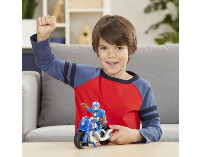 Hasbro Avengers Super Heroes figúrka a motorka Captain America