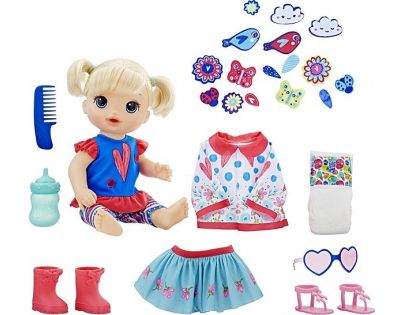 Hasbro Baby Alive Panenka s náhradním oblečením