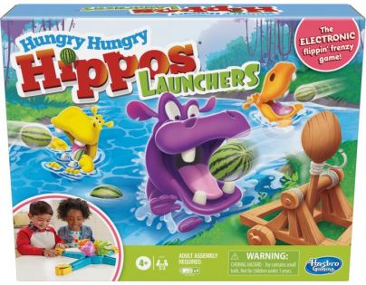 Hasbro Detská hra Hladní hrošíci odpaľovača