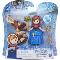 Hasbro Disney Frozen Little Kingdom Mini panenka s kamarádem - Anna & Sven 4