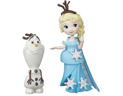 Hasbro Disney Frozen Little Kingdom Mini panenka s kamarádem Elsa & Olaf