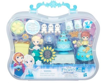Hasbro Disney Frozen Little Kingdom Set malé panenky s příslušenstvím - Frozen Fever Celebration