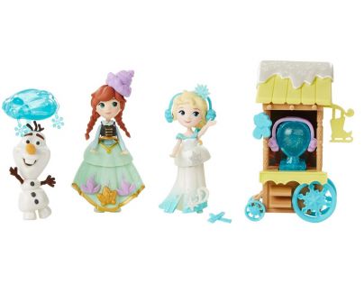 Hasbro Disney Frozen Little Kingdom Set malé panenky s příslušenstvím - Ice Skating Scene