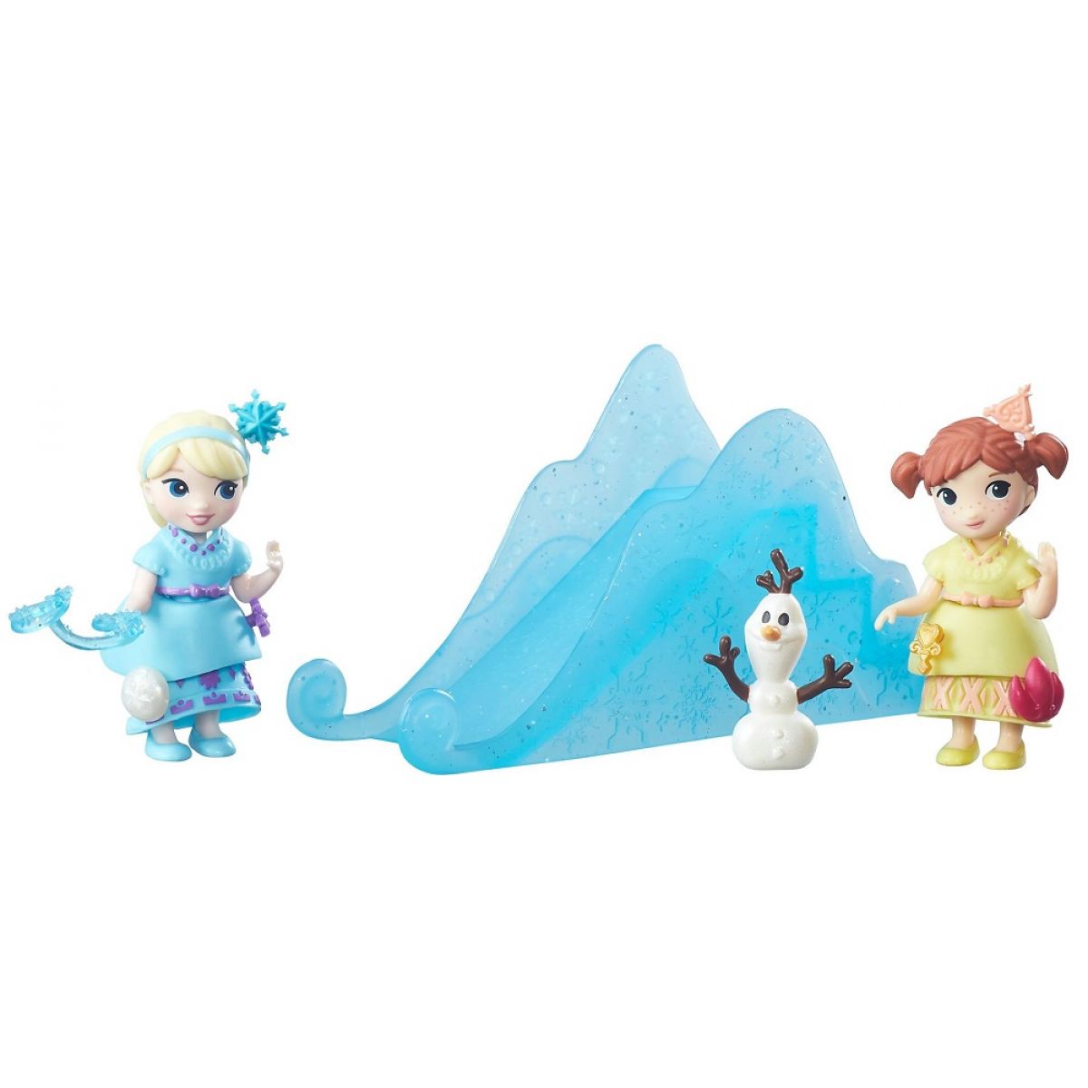 Hasbro Disney Frozen Little Kingdom Set malé panenky s příslušenstvím Snow Sisters Set