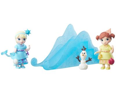 Hasbro Disney Frozen Little Kingdom Set malé panenky s příslušenstvím Snow Sisters Set