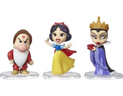 Hasbro Disney Princess Mini princezná trojbalení Snehulienka, Brumla a Zlá kráľovná