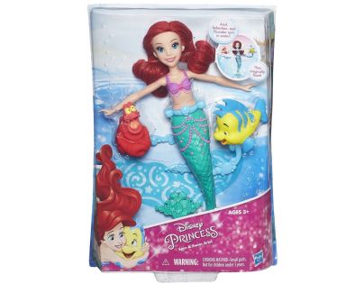 Hasbro Disney Princess Panenka Ariel do vody