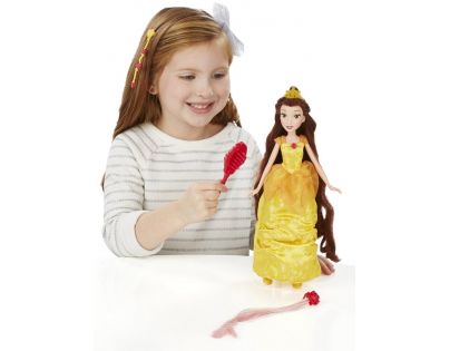 Hasbro Disney Princess panenka s vlasovými doplňky Bella