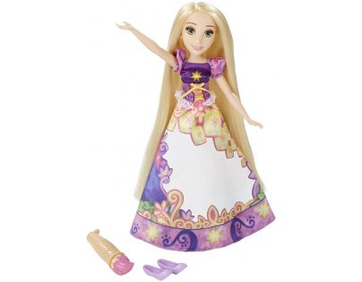 Hasbro Disney Princess Panenka s vybarvovací sukní - Locika