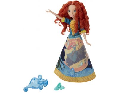 Hasbro Disney Princess Panenka s vybarvovací sukní Merida