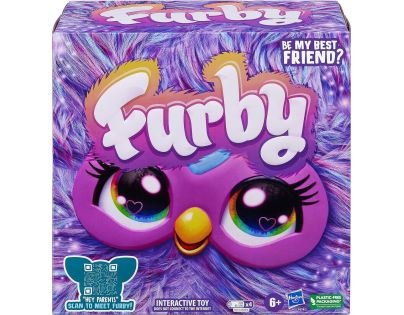 Hasbro Furby Fialové farby CZ verzia - Poškodený obal