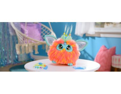 Hasbro Furby Koralové farby CZ verzia