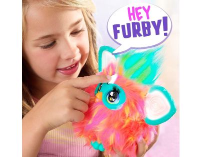 Hasbro Furby Koralové farby CZ verzia