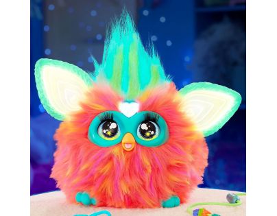 Hasbro Furby Koralové farby CZ verzia