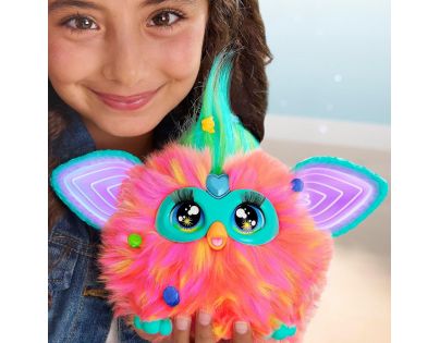 Hasbro Furby Koralové farby CZ verzia
