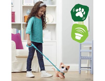 Hasbro FurReal Friends Walkalots veľká mačka ryšavá