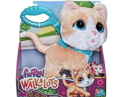 Hasbro FurReal Friends Walkalots veľká mačka ryšavá