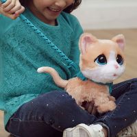 Hasbro FurReal Friends Walkalots veľká mačka ryšavá 5
