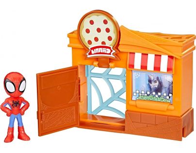 Hasbro Spider-Man Spidey and his amazing friends Cityblocks Pizza Parlor