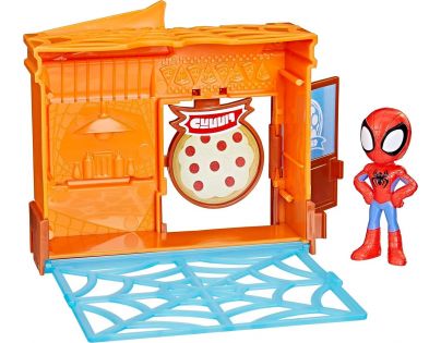 Hasbro Spider-Man Spidey and his amazing friends Cityblocks Pizza Parlor