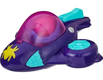 Hasbro Spider-Man Spidey and his amazing friends Tématické vozidlo Ghost-Spider with Glide Spinner