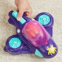 Hasbro Spider-Man Spidey and his amazing friends Tématické vozidlo Ghost-Spider with Glide Spinner 3