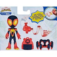 Hasbro Spider-Man Spidey and his amazing friends Webspinner figurka Miles Morales: Spider-Man 5