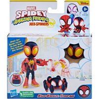 Hasbro Spider-Man Spidey and his amazing friends Webspinner figurka Miles Morales: Spider-Man 4