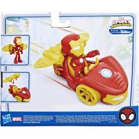 Hasbro Spider-Man Spidey and his amazing friends Základní vozidlo Iron Racer 4