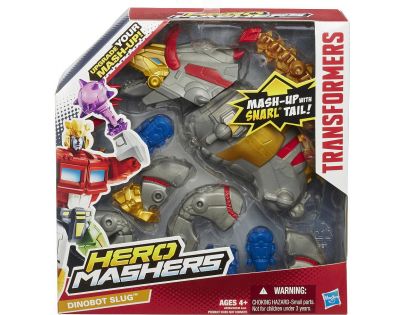 Hasbro Transformers Hero Mashers s doplnkami Dinobot Slug