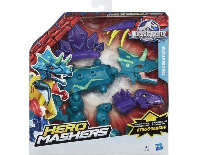 Hasbro Hero Mashers hybridní dinosaurus - Triceratops
