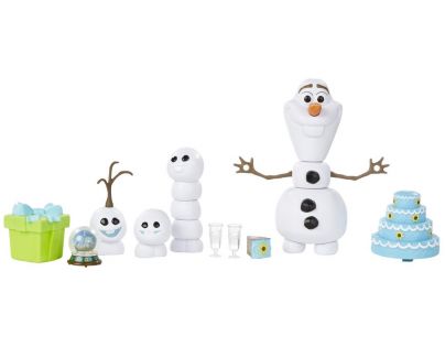 Hasbro Frozen Ľadové kráľovstvo Olaf s párty doplnkami