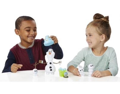 Hasbro Frozen Ľadové kráľovstvo Olaf s párty doplnkami