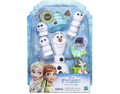 Hasbro Frozen Ľadové kráľovstvo Olaf s párty doplnkami